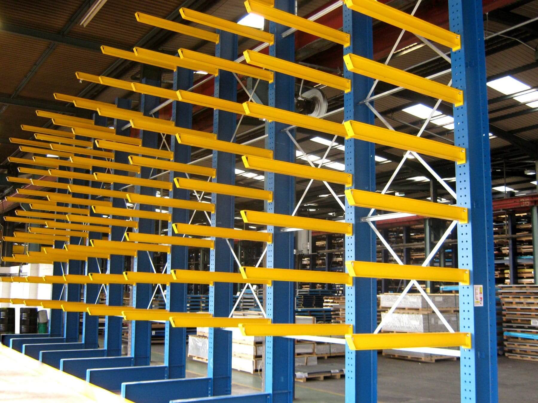 Cantilever Racking Improves Operations