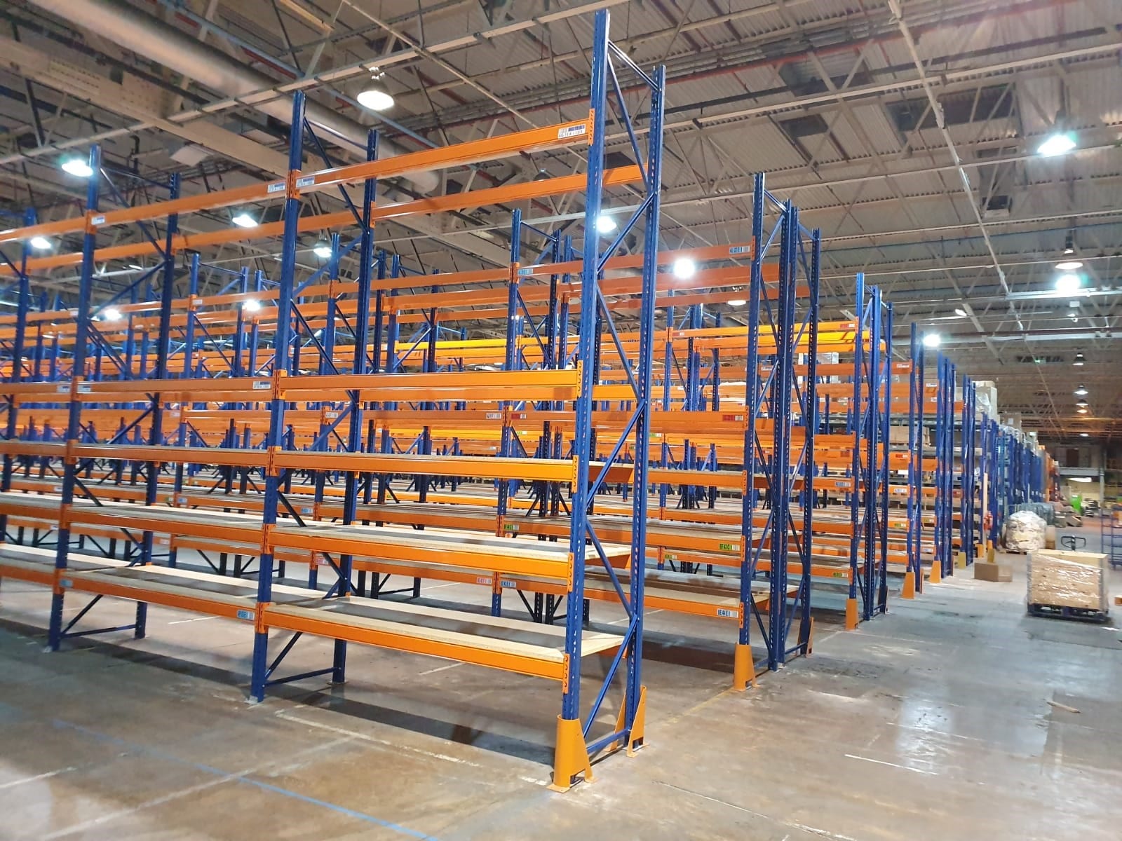 Reconfiguring Pallet Racking