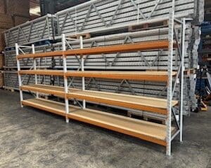 Used Apex Linvar Longspan Shelving