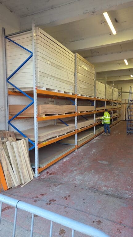 Apex Pallet Racking for Manningham Concrete
