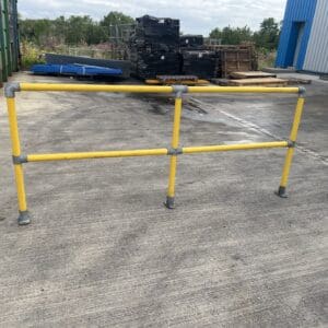Double Walkway Barrier